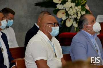Solemne función religiosa en el templo de Lomo Magullo en honor de la Virgen de las Nieves/Francisco Javier Santana.